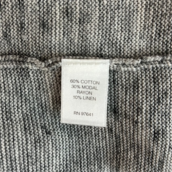 J. Jill Gray Sleeveless Cardigan Open Sweater Vest - Picture 8 of 8